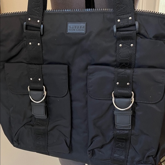 Ralph Lauren Black Messenger Bag - Picture 4 of 5